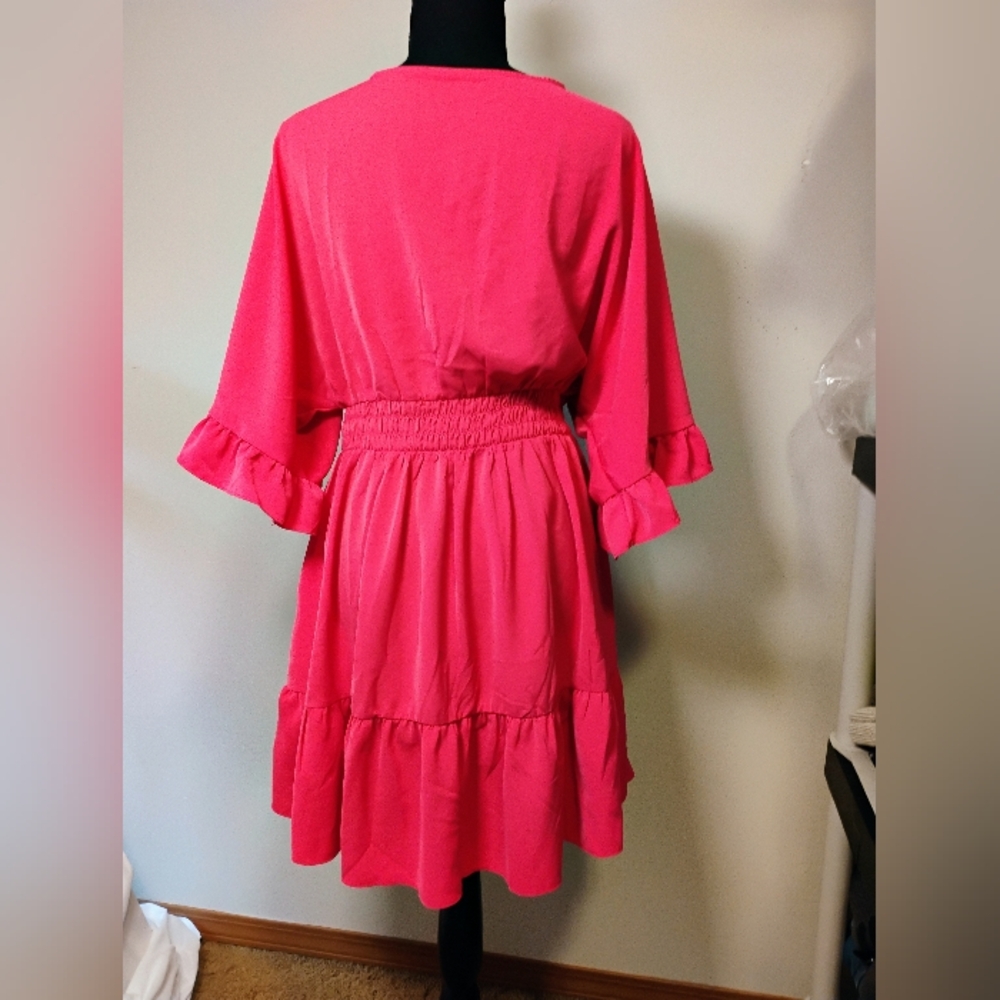 Smocked Pink Dress - Picture 2 of 2